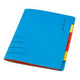 Dossier de tri djois secolor bleu 6 onglets a4