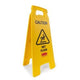 Panneau d'avertissement Rubbermaid Caution Wet Floor 611200 jaune