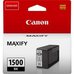 Cartouche d'encre noire Canon pgi-1500bk