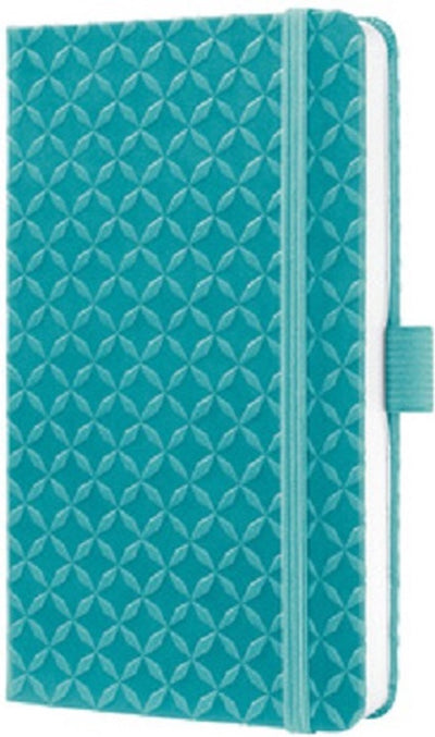 Sigel - carnet - jolie flair - a5 - couverture rigide - 174 pages - ligne - papier 80 grammes - vert aqua - si-jn103