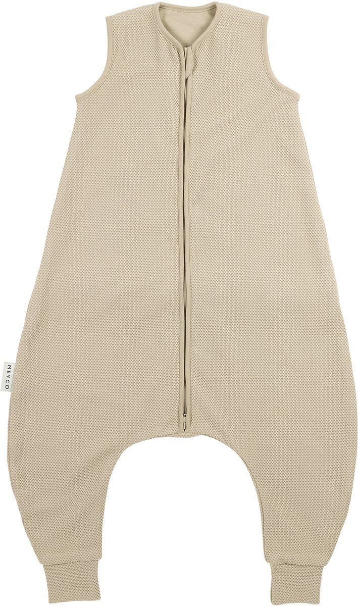 Meyco baby studio collection pull-over classique pour dormir - sable - 80 cm - 1,0 tog