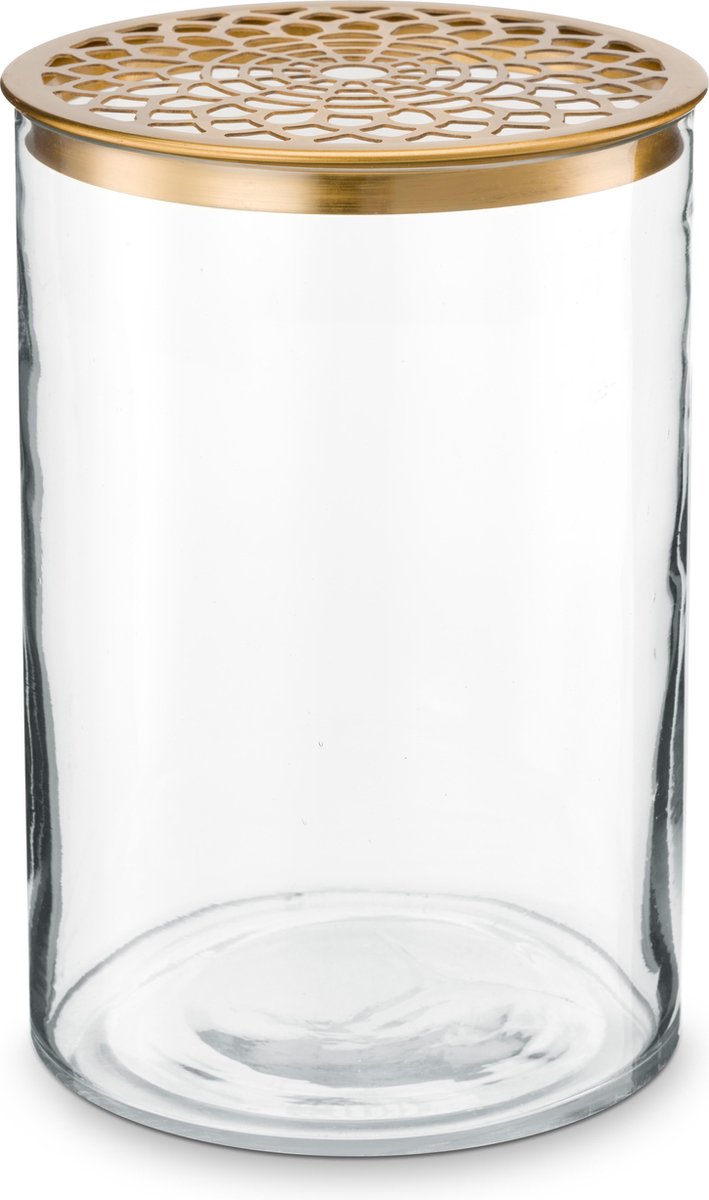Vtwonen - basic - vase - transparent - verre - 12,5x19cm
