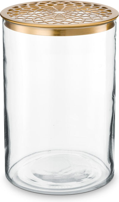 Vtwonen - basic - vase - transparent - verre - 12,5x19cm
