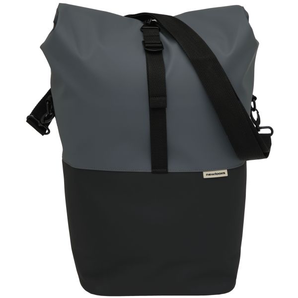 Newlooxs tas new nyborg single single gris noir noir