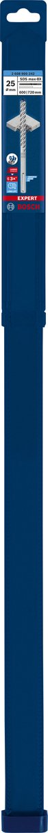 Bosch expert sds max-8x marteau perforateur 25 x 600 x 720 mm