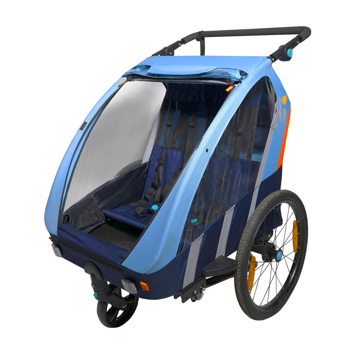 Bellelli Kinder Fietskar 2 en 1 Trailblazer