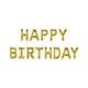 Guirlande de ballons en aluminium Paperdreams - joyeux anniversaire