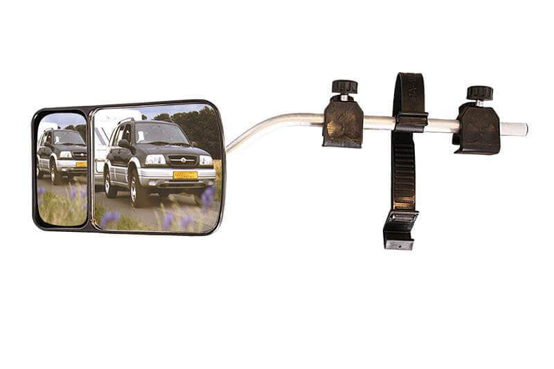 Miroir de fixation pour lunette avec miroir d'angle mort - par set