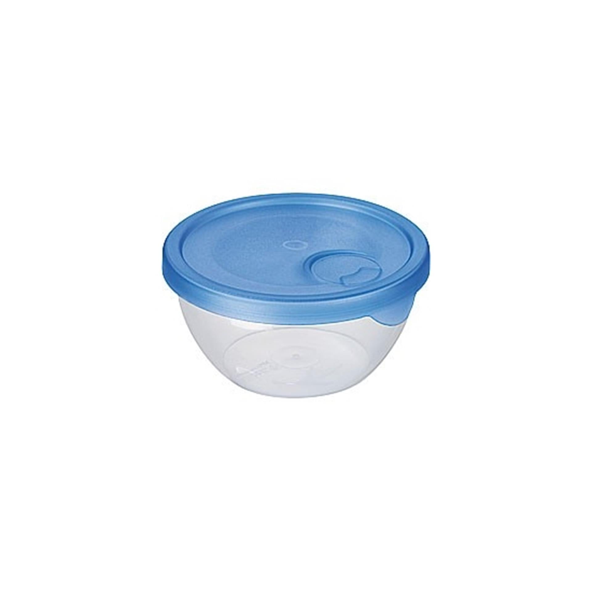 Boîte de rangement pour lunettes de soleil 0,5 l bleu transp