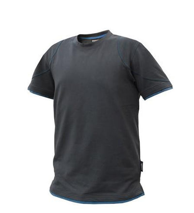 Tee shirt Dassy cinétique gris bleu azur xl