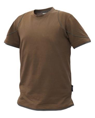 T-shirt Dassy cinétique marron gris xs