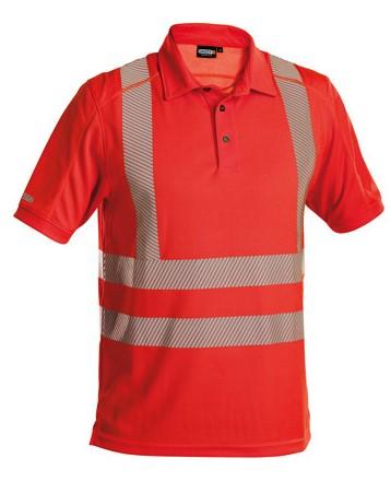 Polo haute visibilité Dassy brandon rouge xl