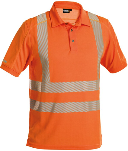 Polo haute visibilité Dassy brandon orange xxl