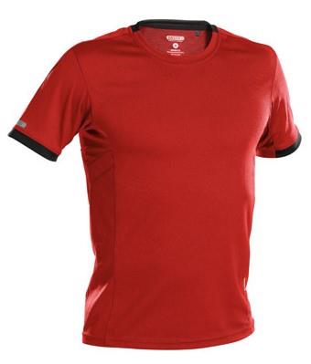 T-shirt Dassy Nexus rouge noir xs