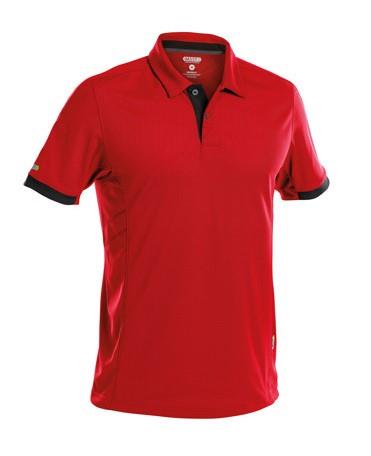 Dassy polo traxion rouge noir xs