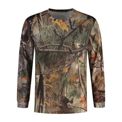 T-shirt Gear Gear Stealt Stealth Sleeve Long Manche Camo Bosprint Size XL