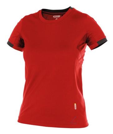 Dassy t-shirt nexus rouge noir s