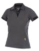 Dassy polo traxion femmes gris noir l