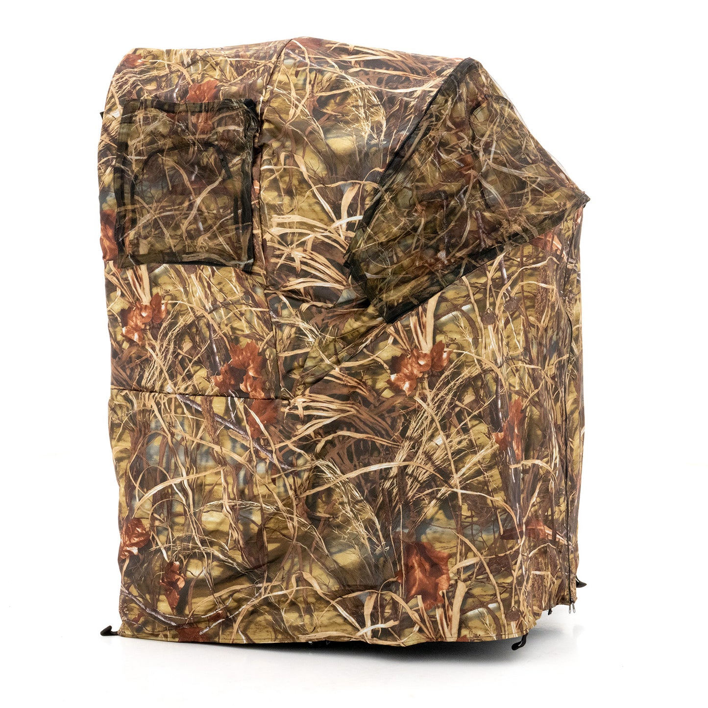 Abri pour équipement furtif, chaise pour un homme, peau de roseau m2