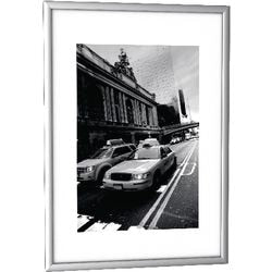 Cadre décoratif paperflow aluminium a4 gris