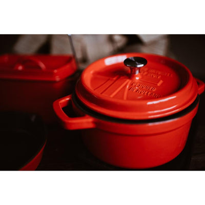 Solinger Solinger Le moulin à vent en fonte Pan à frire 2,5 L émail orange