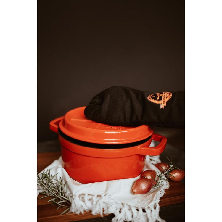 Solinger Solinger Le moulin à vent en fonte Pan à frire 2,5 L émail orange