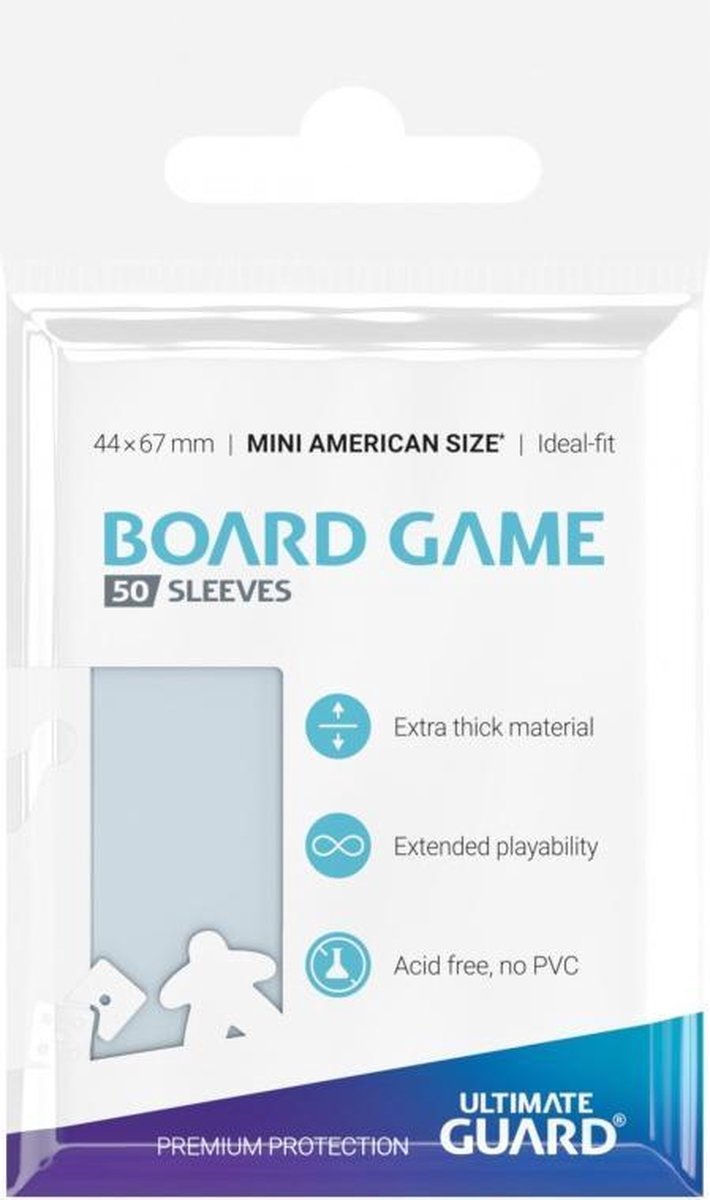 Pochettes de jeu de société Ultimate Guard (50) - mini américain