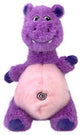Kong noeuds ventre hippopotame - peluche - violet rose m l