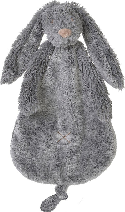 Happy horse lapin richie doudou - gris foncé - cadeau bébé