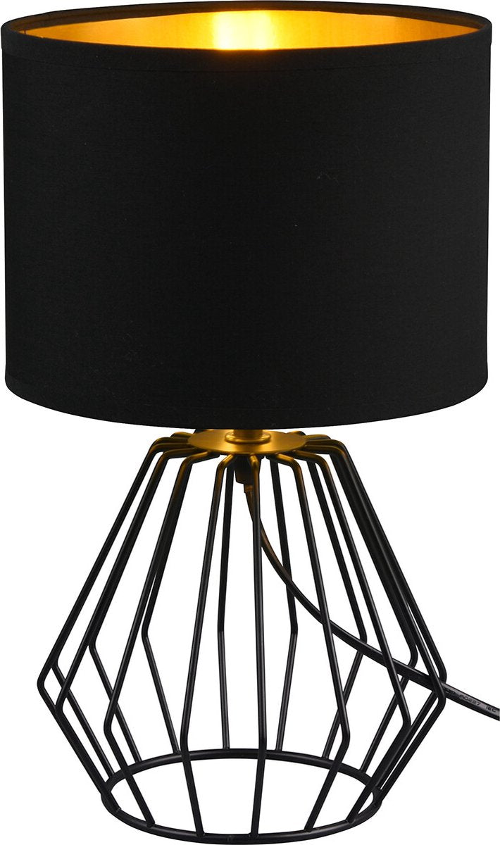 Rl live your light reality chuck - lampe de table - noir - excl. 1x e14 3,5 w - interrupteur à cordon