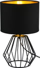 Rl live your light reality chuck - lampe de table - noir - excl. 1x e14 3,5 w - interrupteur à cordon