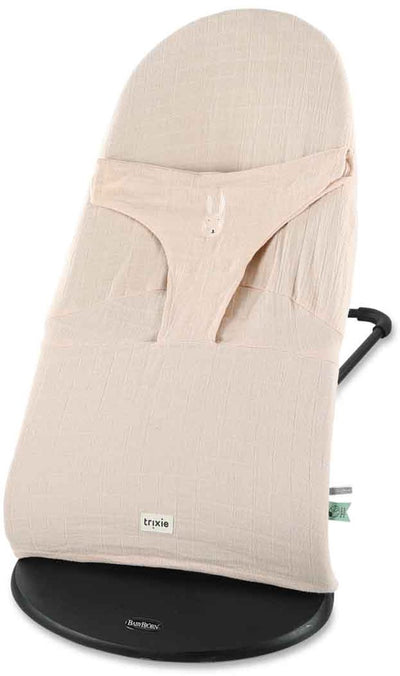 Housse de protection pour chaise à bascule Trixie | babybjörn - fleur de bonheur - mme. lapin