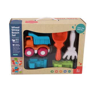 Ensemble de plage 5 pièces bioplastiques