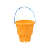 Seau de château avec poignée Assorti bleu, vert, rouge et orange