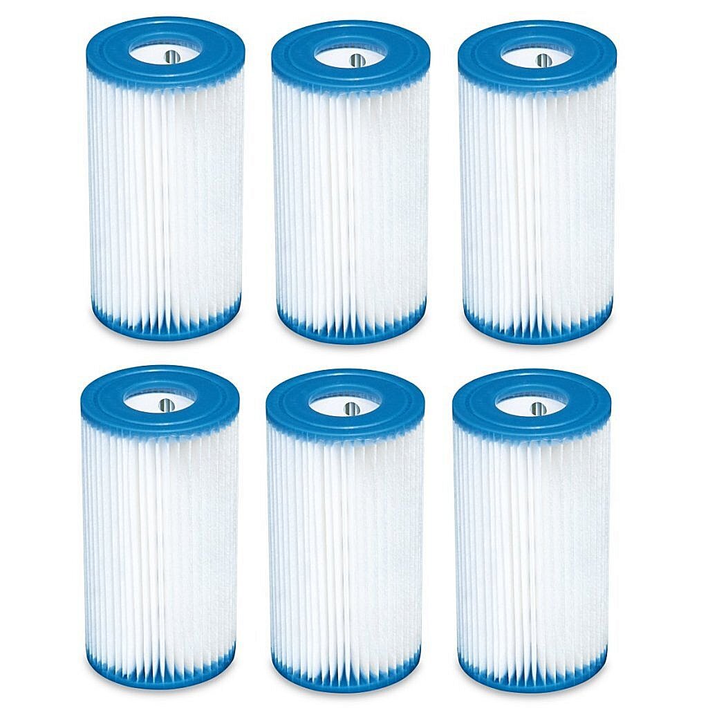 Cartouche filtrante Intex 29000 Type A 6 pièces pour piscine 244 305 366 cm