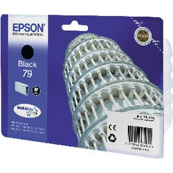 Cartouche d'encre epson t7911 originale c13t79114010 noire