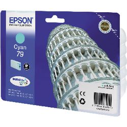 Cartouche d'encre epson 79 originale c13t79124010 cyan