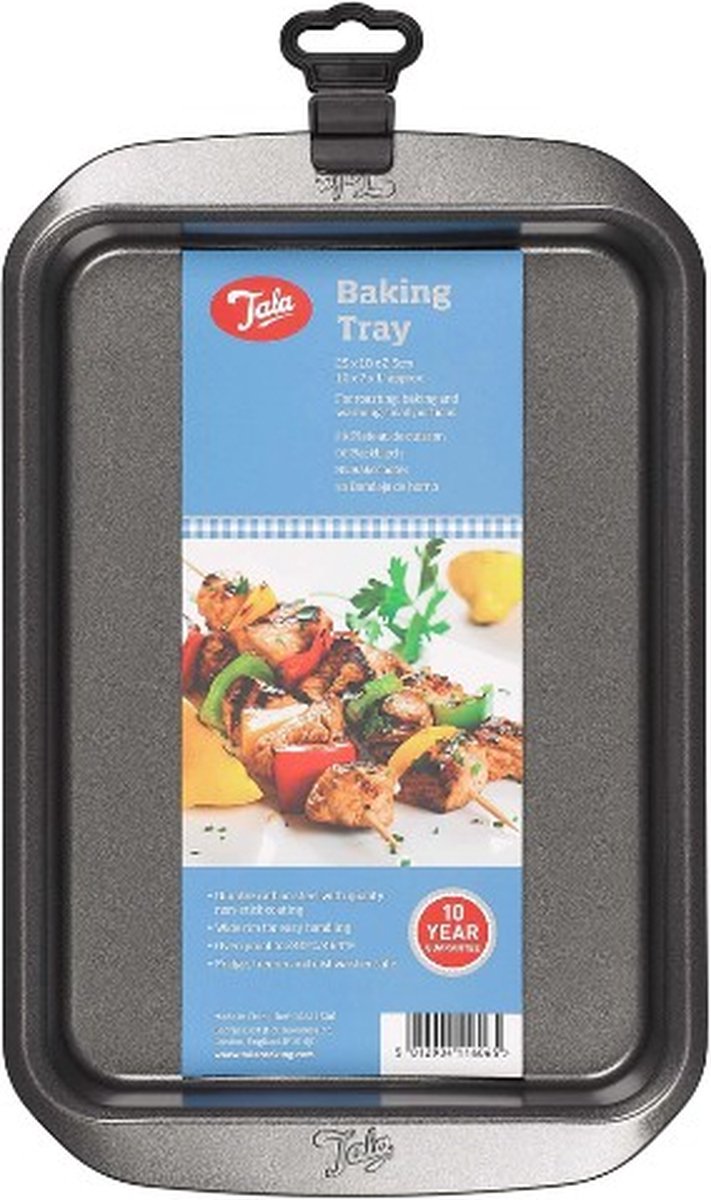 Tala daily – plaque à pâtisserie – 31 x 20,5 cm – antiadhésive – acier au carbone – empilable – avec poignées larges