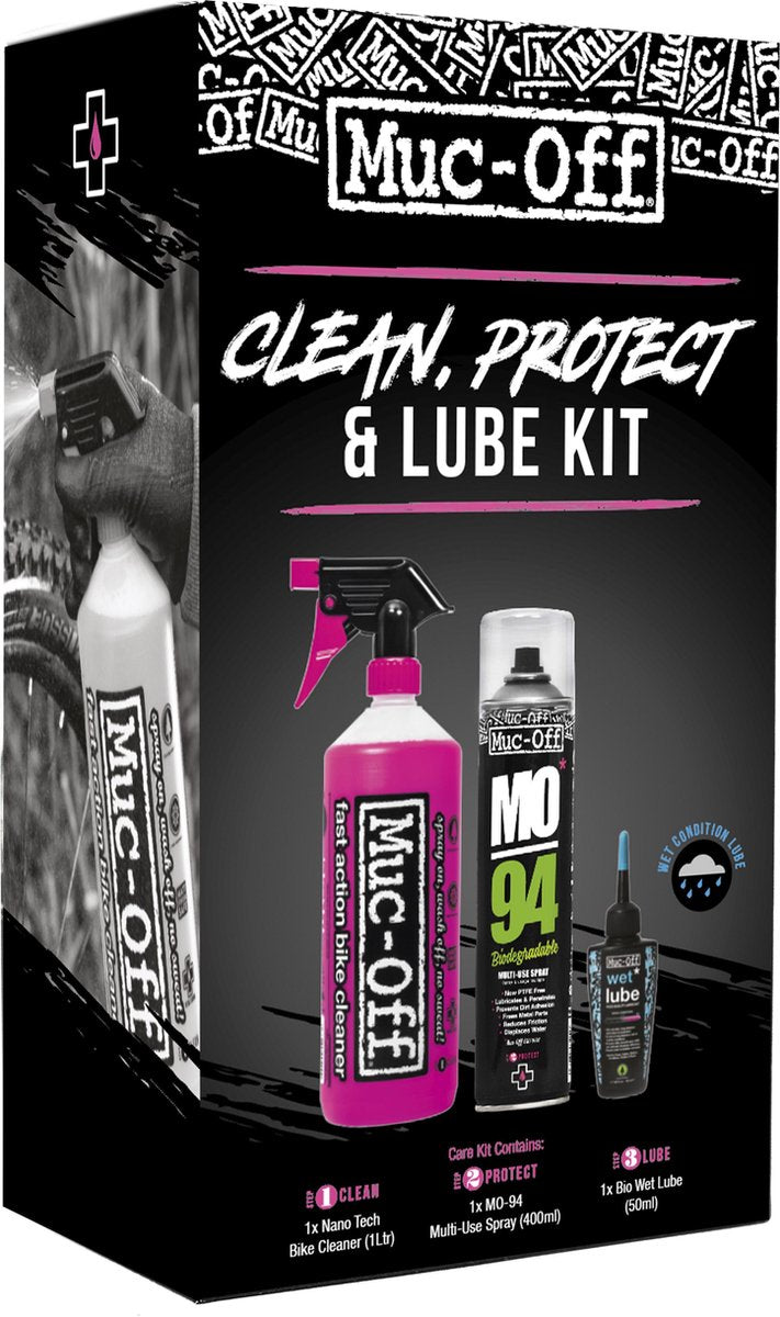 Kit de nettoyage, protection et lubrification Muc-off