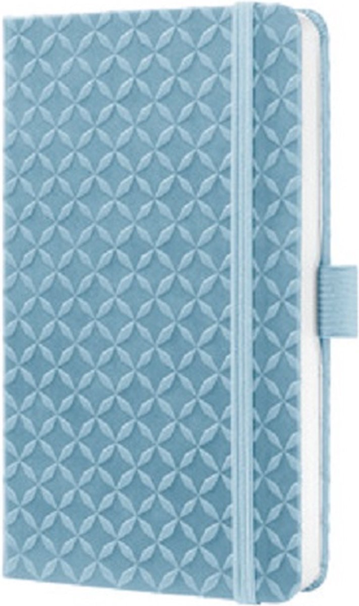 Sigel - carnet - jolie flair - a5 - couverture rigide - 174 pages - ligne - papier 80 grammes - bleu ciel - si-jn119
