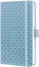 Sigel - carnet - jolie flair - a5 - couverture rigide - 174 pages - ligne - papier 80 grammes - bleu ciel - si-jn119