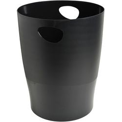 Poubelle exacompta classic polypropylène 263x263x335mm 15l noir