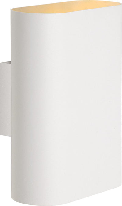 Lucide ovalis - applique - 2xe14 - blanc
