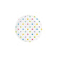 Assiettes Paperdreams - pois de fête 6 pcs