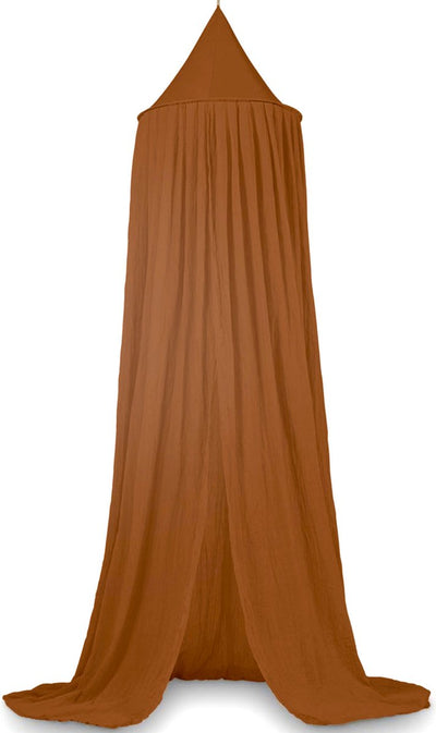 Moustiquaire bébé Deryan vintage 245cm - moustiquaire enfant - baldaquin caramel