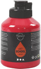 Peinture acrylique Creativ company, semi-brillante, semi-transparente, rouge primaire, 500 ml 1 flacon