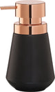 Distributeur de savon conique Sealskin 400 ml sur pied - noir