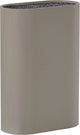 Bloc à couteaux Zone Danemark Singles - porte-couteau - universel - 17 x 9 x 24 cm - taupe - plastique - cuisine - cuisine - accessoires pour couteaux de cuisine - ovale
