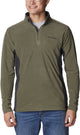 Pull outdoor homme colombie klamath range™ ii demi-zip - vert pierre, requin