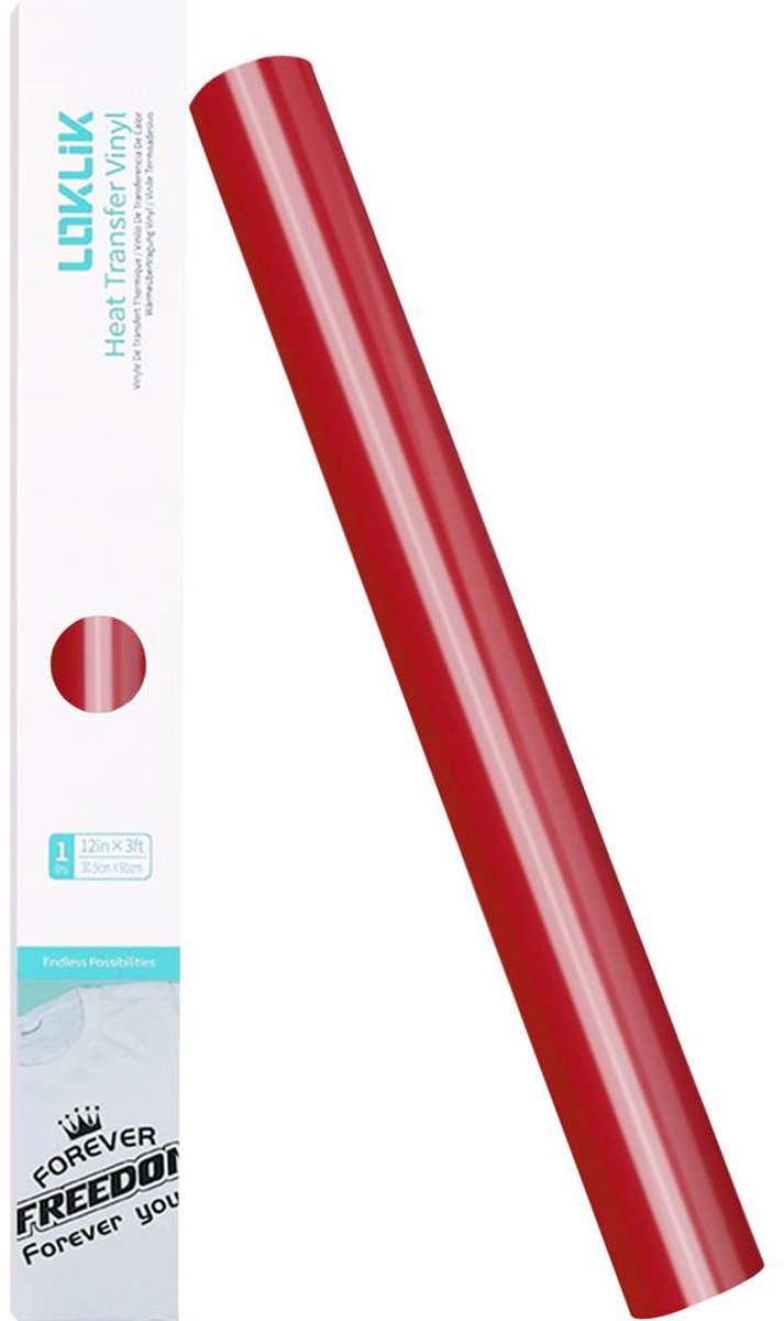 Loklik • feuille flexible rouge basique 30,5x180cm